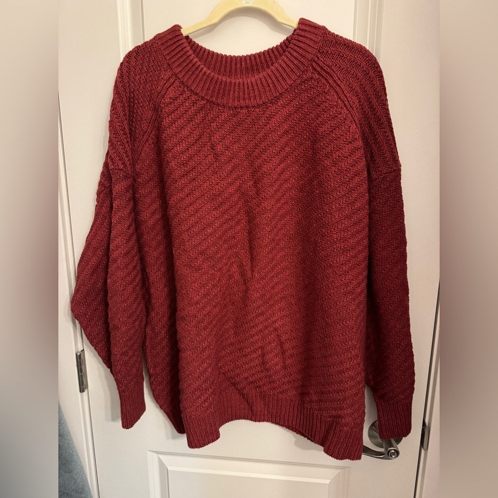 Universal Thread Burgundy Sweater - Picture 3 of 8